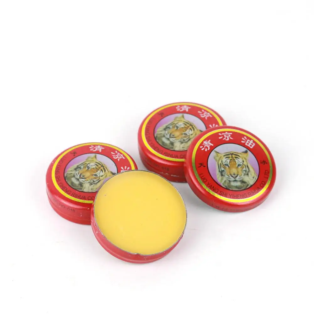 

2/4/6/8pcs Massage Red Muscle Rub Aches Cool Cream Chinese Tiger Balm Essential Oil for Adults Pain Relief Ointment