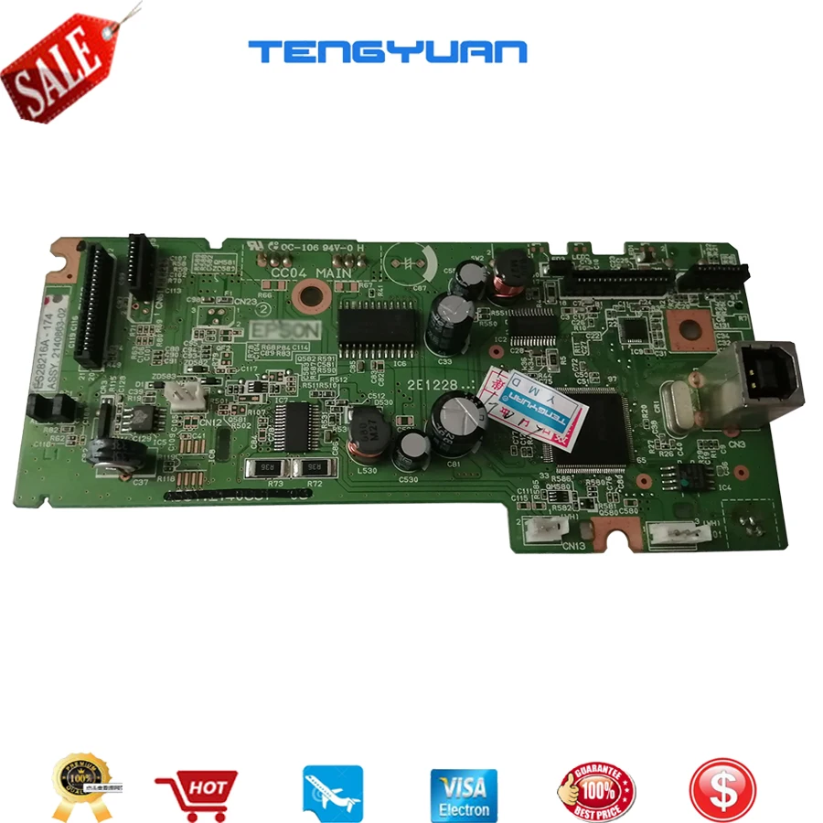 Оригинальная плата форматирования для Epson L220 L300 L210 L365 L100 L101 L200 L201 запчасти