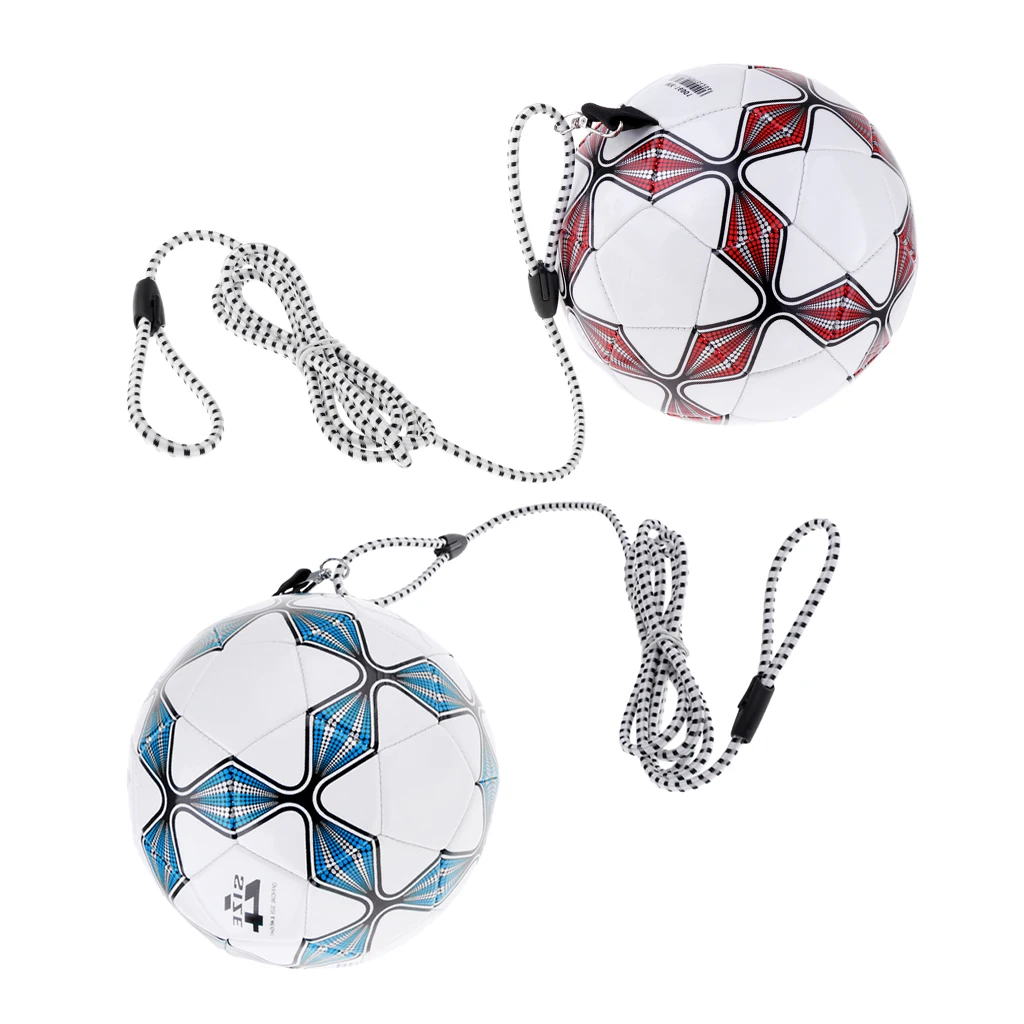 2pcs Soccer Ball Size 4 with High Elastic String Outdoor Training for Kid