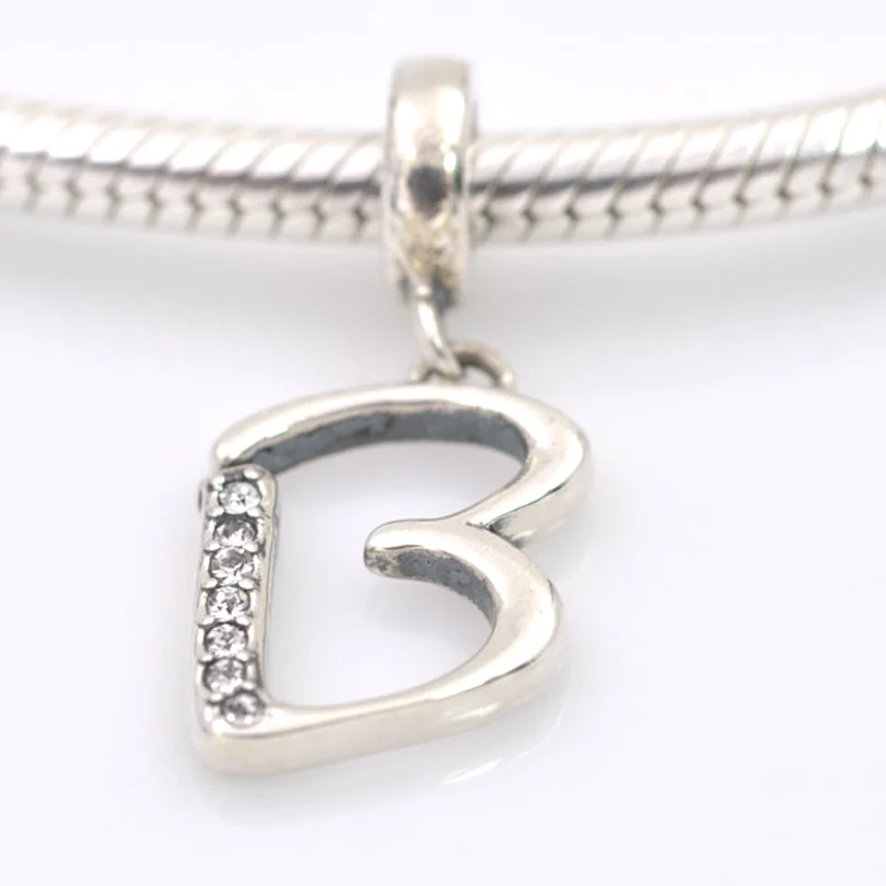 Fits Pandora Charms Bracelet Necklace Authentic 925 Sterling Silver