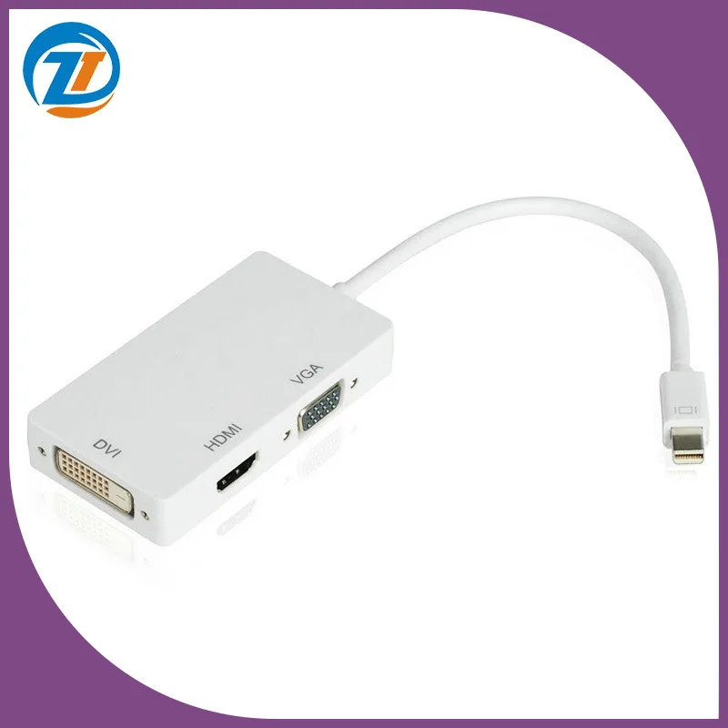 Мини DP Trinity конверсионная линия Mini на vga + dvi hdmi конвертер. |