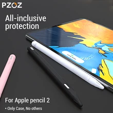 PZOZ для ipad Pro, силиконовый чехол-ручка для Apple Pencil 2, чехол-накладка для планшета, стилус для сенсорного экрана, защитный чехол