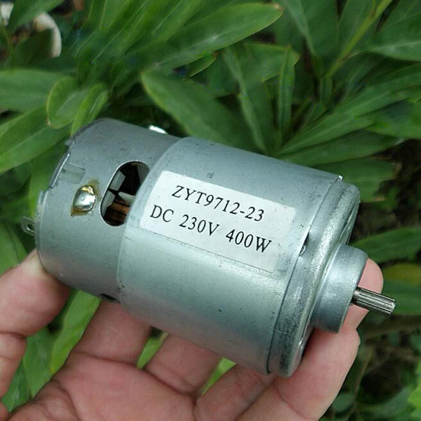 DC230V 17000 об/мин 9712 миниатюрный постоянный магнит DC мотор механического
