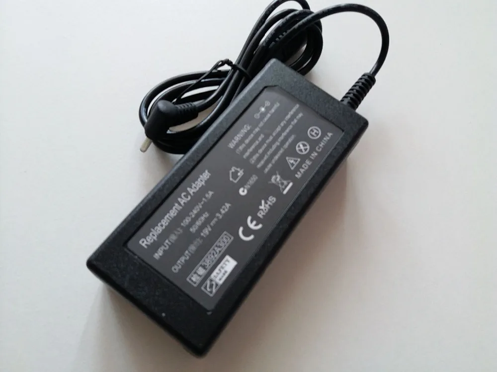 AC Adapter Power Cord Charger For Acer Aspire V3-331 V3-371 White Laptop | Электроника
