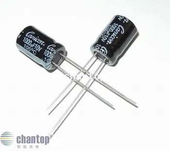 

Free Shipping 1000uF 10V ruby Radial Electrolytic Capacitor 8mm*12mm 100pcs/lot