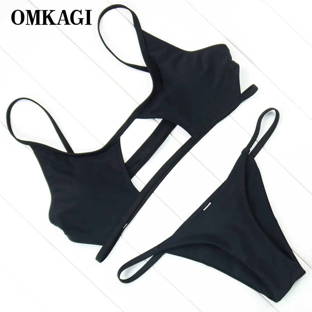 Najtaniej Marka omkagi nowe stroje kąpielowe kobiety mikro Bikini Set Sexy Push Up Bikini 2018 strój kąpielowy damski kostium kąpielowy strój kąpielowy kostiumy kąpielowe