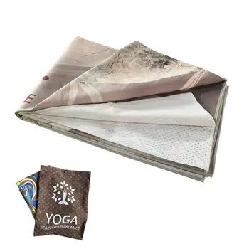 

Yoga Mats 183*65cm Blanket Portable Non-slip Sweat Absoption Travel Pilates Mat Cover Fitness Yoga Towel