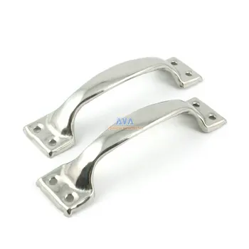

10 Pieces Cupboard Gates Windows Stainless Steel Handles Pull 5" Length