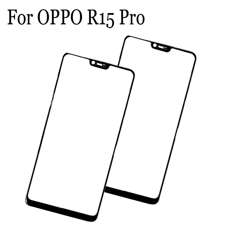 

Replacement Parts For OPPO R15 Pro Touch Screen Outer LCD Front Panel Screen Glass Lens Cover OPPOR 15 Pro Without Flex Cable