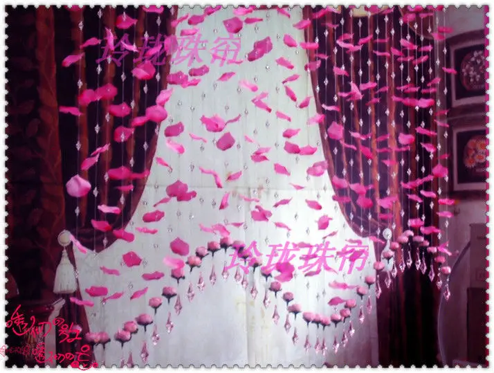 Flower Beaded Curtain for Promotional Flower Beaded