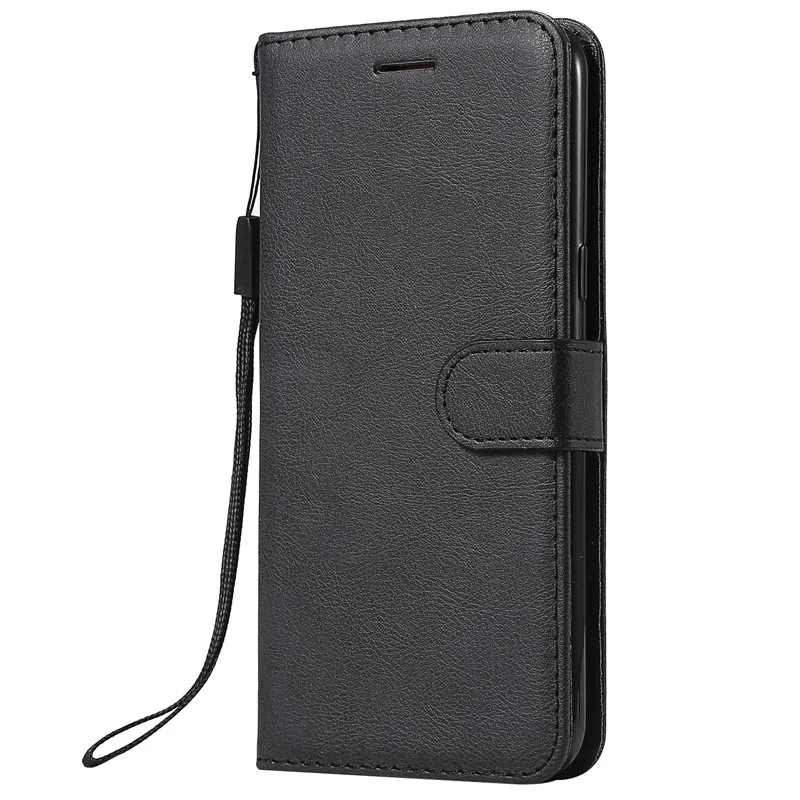 

For Samsung Galaxy A8S Case Flip Cover Wallet Stand Pure Color PU Leather Mobile Phone Bags Coque Fundas