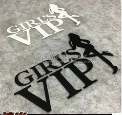 Высокое качество для девочек VIP отражающие наклейки и надписи круто изменены аксессуары