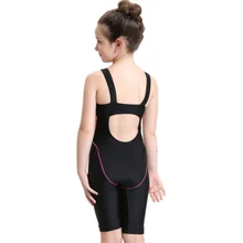 Детская одежда для плавания для девочек, профессиональный купальный костюм, слитный купальник, купальные костюмы, спортивный комбинезон, пляжная одежда