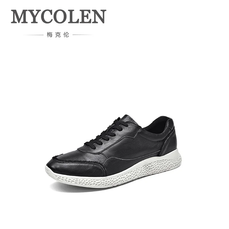 MYCOLEN Spring/Autumn High Quality Walking Men Shoes White Lace-Up Breathable Street Style Durable Shoes Men Tenis Branco