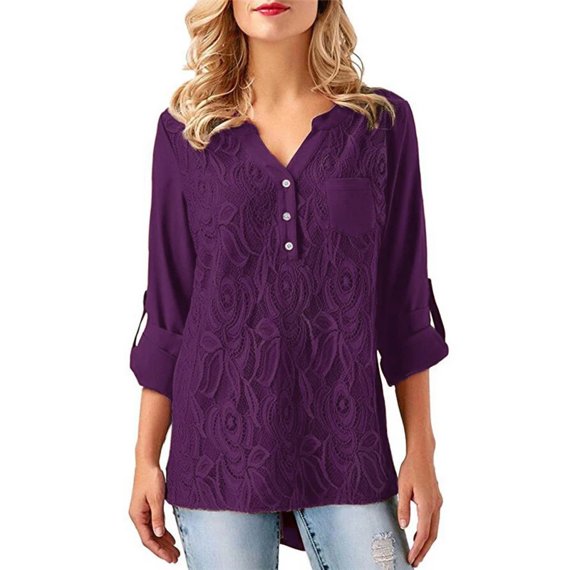 2019-summer-new-fashion-women's-chiffon-shirts-ladies-casual-long-sleeve-loose-tops-elegant-vintage-lace-hollow-out-sexy-blouse