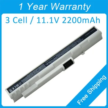 

White 2200mah laptop battery for GATEWAY LT1001J LT2000 eMachines eM250 UM08A51 UM08A52 LC.BTP00.043 LC.BTP00.046