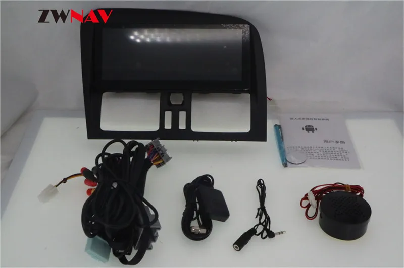 Discount ZWNAV Android 7 Systen Car DVD Player For Volvo XC60 2009 2010 2011 2012 Left Steering Wheel Car GPS Multimedia Navigation 22