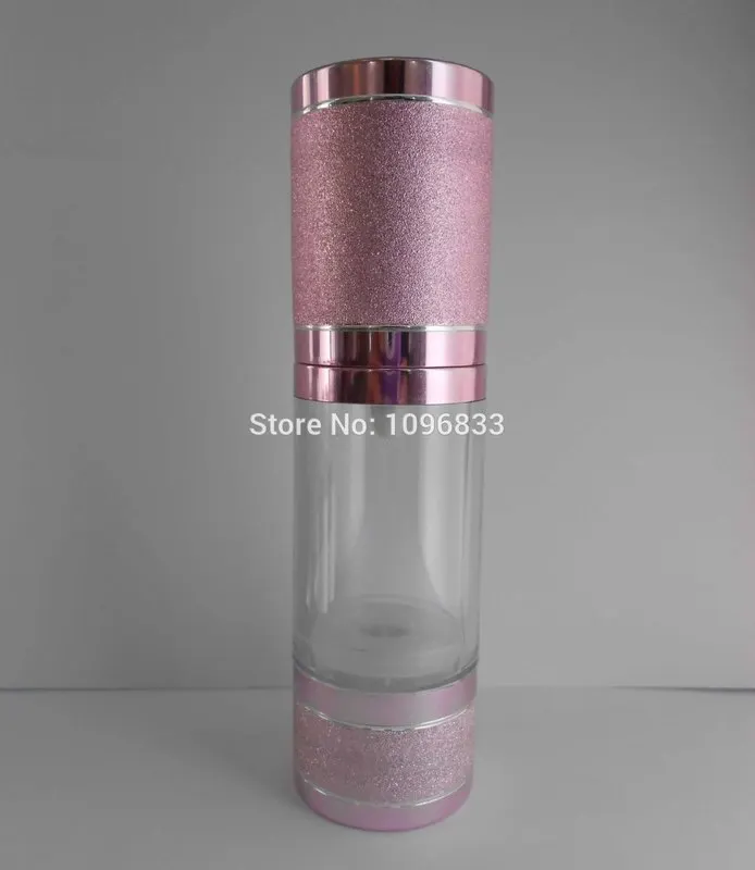 Buy 50ML Vacuum Pump Bottle Pink Color, Cosmetic