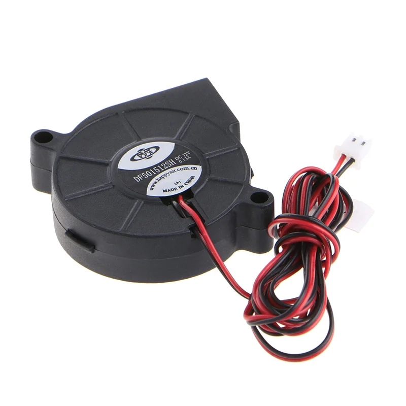 1 قطعة DC 12 V 50 مللي متر ضربة شعاعي التبريد مروحة Hotend الطارد ل RepRap 3D ملحقات الطابعة برودة المشجعين عالية الجودة C26