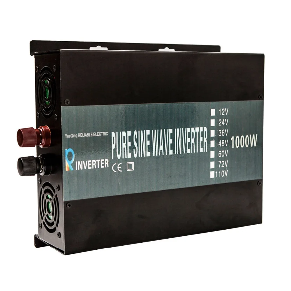 US $100.00 2000w Peak 1000w Pure Sine Wave Solar Inverter 24v To 220v Backup Power Inverter 12v24v48v Dc To 110v120v240v Ac Converter