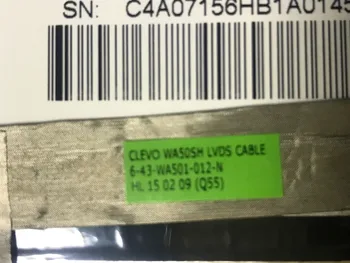 

Free shipping New Original CLEVO WA50SH CABLE 6-43-WA501-012-N LVDS 40P 6-43-WA501-021-N 6-43-WA501-021-1N EDP 30P