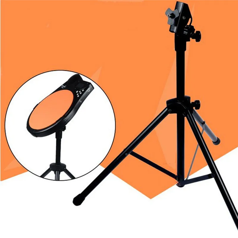 

Adjustable Metal Three-legged Drum Pads Cymbal Stand Hardware Mount Braced Drum Holder with Case For Percussion Instruments Part