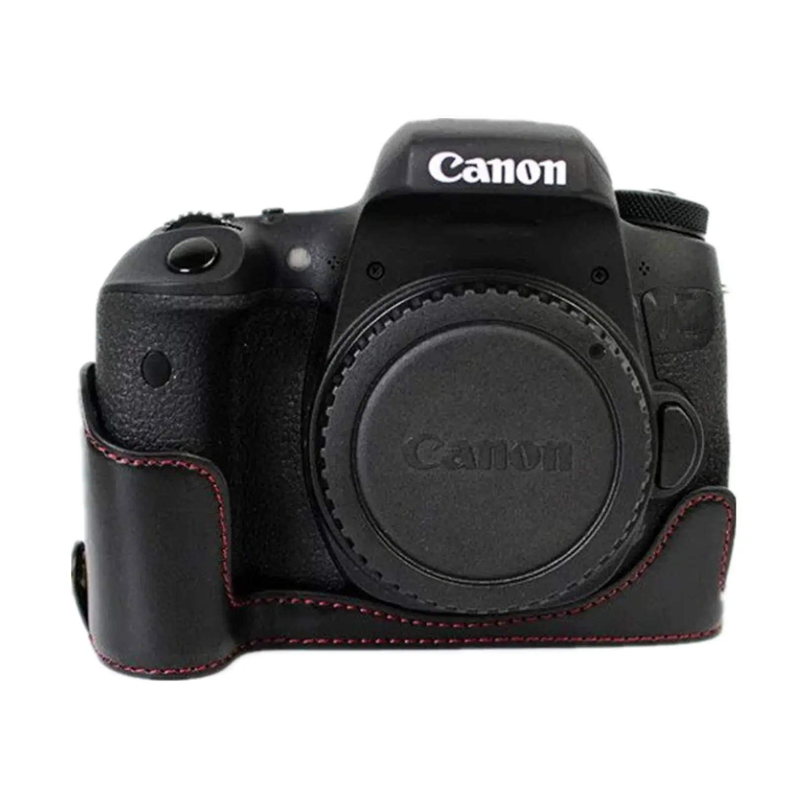 Половина pu кожаный чехол сумка ручка Крышка для Canon EOS 5D Mark III EOS 5D Mark IV 3 4