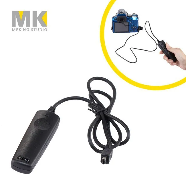 Meking RM-UC1 кабель спуск затвора по интерфейсу DSLR Remote Управление для цифровой камеры Olympus SP-590 E30 EP-1 E400 E410 E420 E520 SP-510UZ SP-550UZ