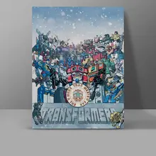 Collection Of Trans Robots Wall Pictures Cartoon Manga Canvas Painting Awesome Cool Design HD Print Home Decor поло print bar robots