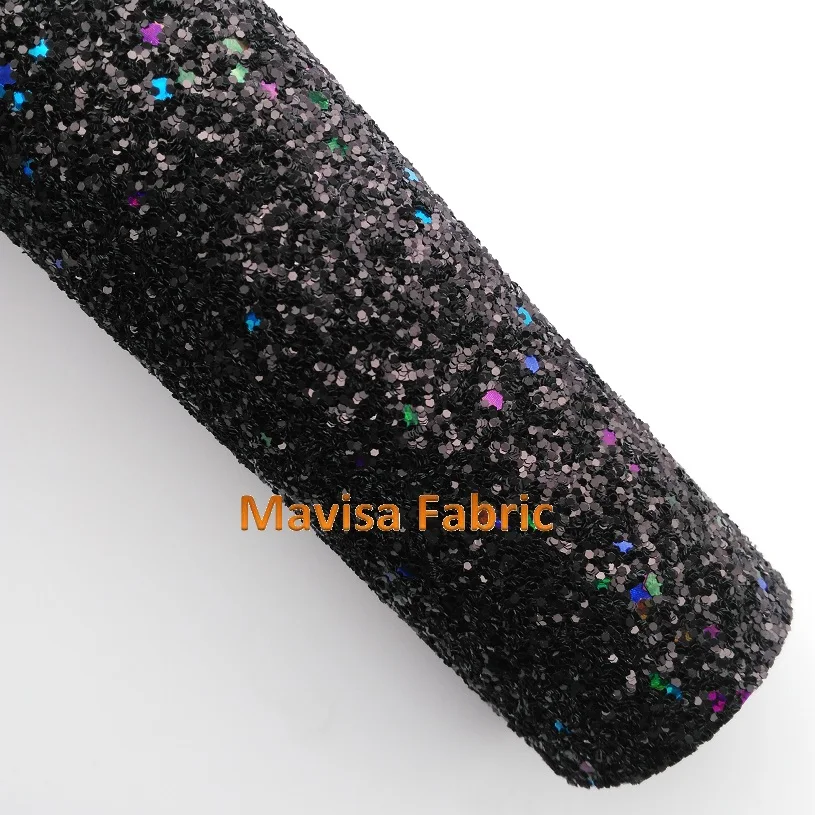 

MQ165 30X134cm Chunky Glitter Leather, Glitter Fabric for making bows shoes handbags and wallpaper Party Decoration