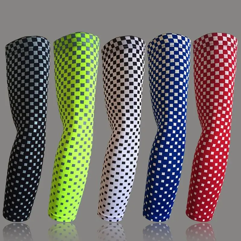 Download Cycling Arm Warmer Bicycle Basketball Elastic Compression ...