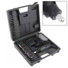 110/220 В мини перезаряжаемая DC 12 В электрическая шлифовальная машина с различными колесными головками и стальной проволочной щеткой для полировки