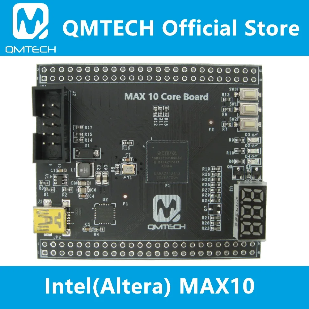 Макетная плата QMTECH Altera MAX10 Intel CPLD FPGA 10M02 MAX 10|Аксессуары для демонстрационных