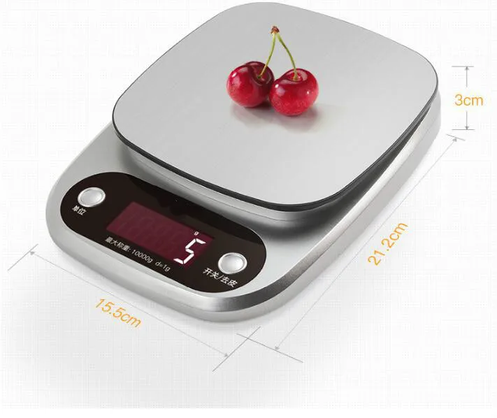 

Kitchen Scale Household Food Scale Electronic Scale Easy with Bowl of Medicinal Materials Scale free shipping