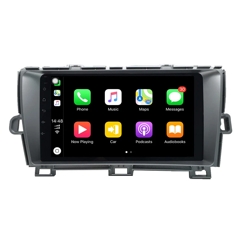 Clearance RHD Prius 2din Car dvd gps Android 9.0 8-core  car radio GPS navigation for TOYOTA Prius RHD 4