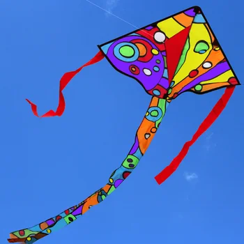 

New Arrive Outdoor Fun Sports Art Cartoon Kite With Long Tail /Children Kites With Handle & Line