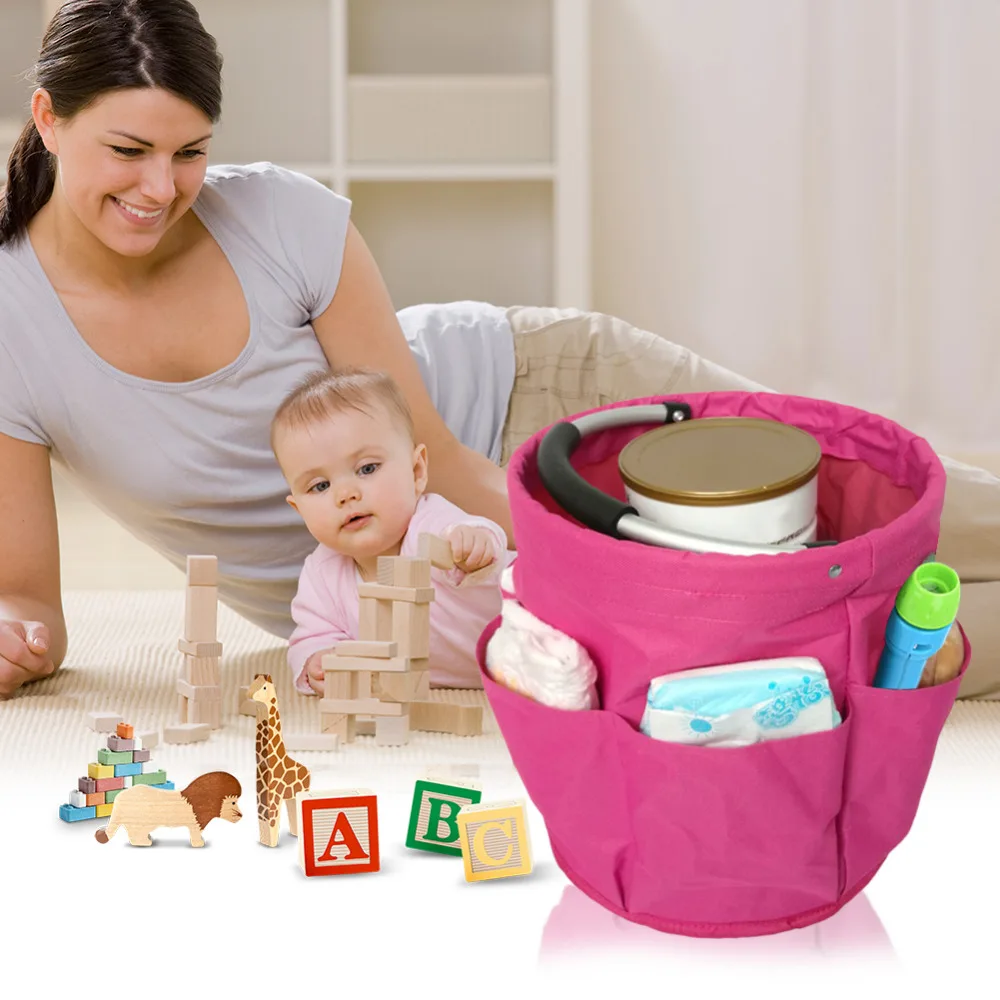 Baby Supply Nursing Bottle milk powder Bag toy Diaper Caddy Organizer Nursery bag Portable Basket bag For Mom and dad Travel