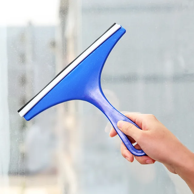 Durable Window Cleaner Mirror Car Windshield Squeegee Glass Wiper Silicone Blade Cleaning Shower