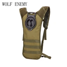 Botella de La Bolsa Táctica militar Kamp Malzemeleri Molle Hidratación Bolsa de Agua Mochila de Camping Bicicleta Mochila De Hidratación