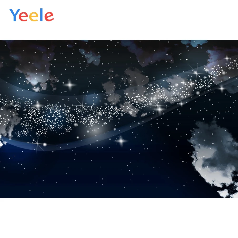 

Yeele Wallpaper Photocall Star Sky Glitter Backdrop Photography Backdrops Personalized Photographic Backgrounds For Photo Studio