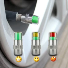 2016 NEW 4PCS 2.4Bar 30PSI Car Auto Tire Pressure Monitor Valve Stem Caps Sensor Indicator Eye Alert Diagnostic Tools Kit