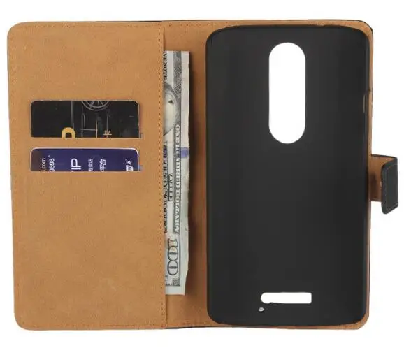 

For Moto X Force Wallet Case Book Stand Genuine Leather Case Card Flip Cover For Motorola Moto X Force/droid turbo 2