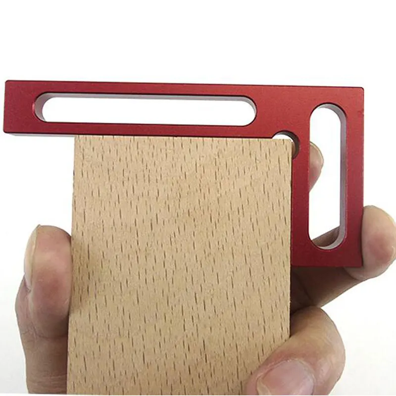 

Square Ruler Height Gauge Aluminium Alloy 90-Degree Flat Horizontal Ruler for Woodworking Angle Ruler