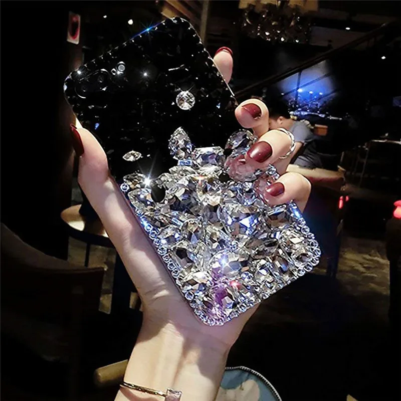 

1Pcs Luxury Crystal Rhinestone Diamond Phone Case For Samsung Galaxy J2 Prime J3 J310 J327 J330 2016 2017 J2 Core J3 J2 Pro 2018