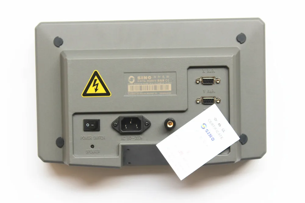 Сино 2 оси sds6 2v фрезерные цифровая индикация токарный станок УЦИ + 5 микрон ka300