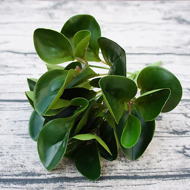 1 bundle cheap Artificial flower high quality PU gluing DIY potted flower arrangements silk Leaves home Wedding vases for decora 1 bundle cheap Artificial flower high quality PU gluing DIY potted flower arrangements silk Leaves home Wedding vases for decora