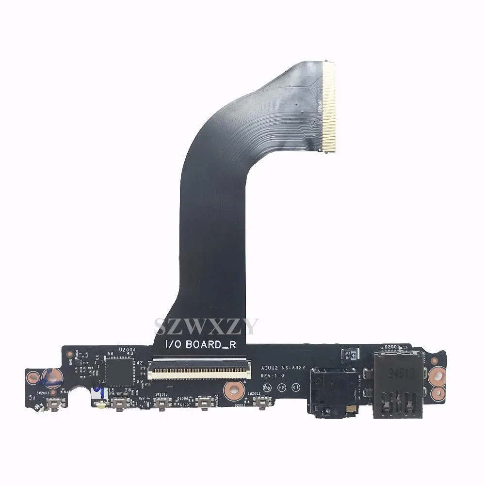 Для Lenovo Yoga 3 Pro 13 аудиоразъем USB кабель для платы aiu2 NS A322 NF A321 DA30000DU10 Полная проверка