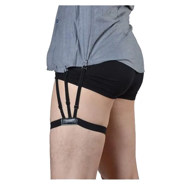 men shirt garters stays