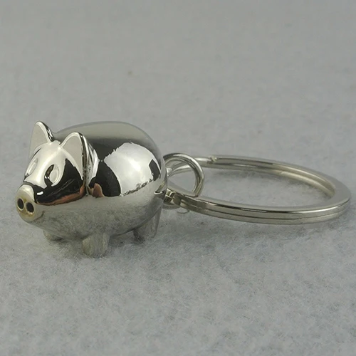 

1Pc Lovely Mini Pig Keychain Keyring Keyfob Cute Gift Ring Charm Decoration 8P9Z