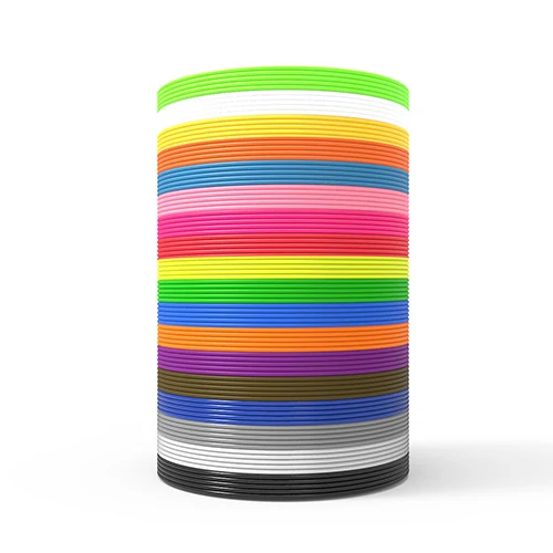 3M18Colors Dikale, материал для 3D печати, 18 цветов x 3 метра, нить для 3D ручки, PLA 1,75 мм, пластиковая Заправка для 3D принтера Impresora, ручка - Цвет: 3M18Colors